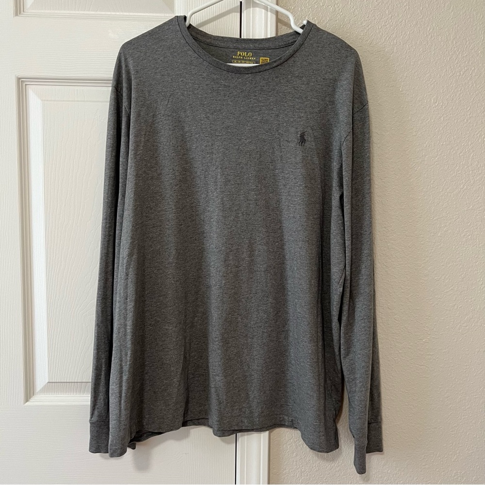 Polo Ralph Lauren Gray Long Sleeve Shirt XL